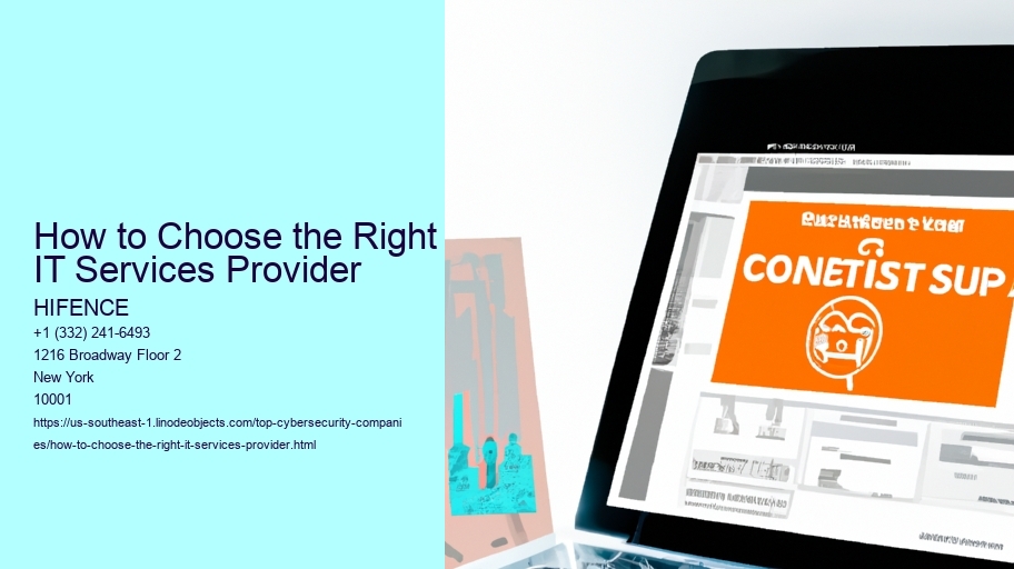 How to Choose the Right IT Services Provider
