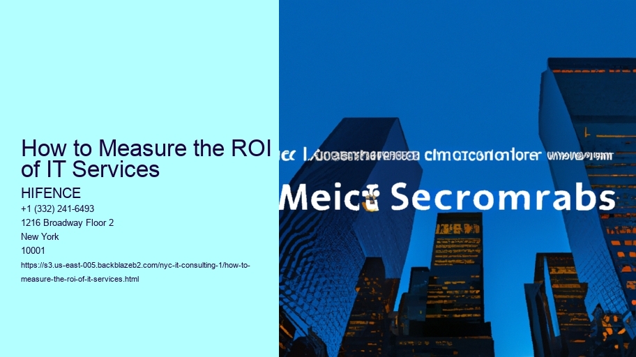 How to Measure the ROI of IT Services