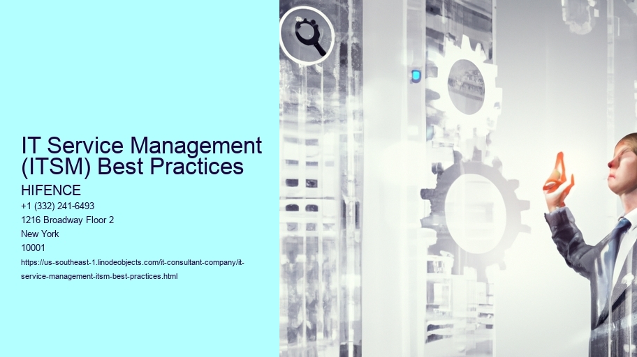 IT Service Management (ITSM) Best Practices