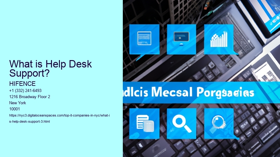 What is Help Desk Support?