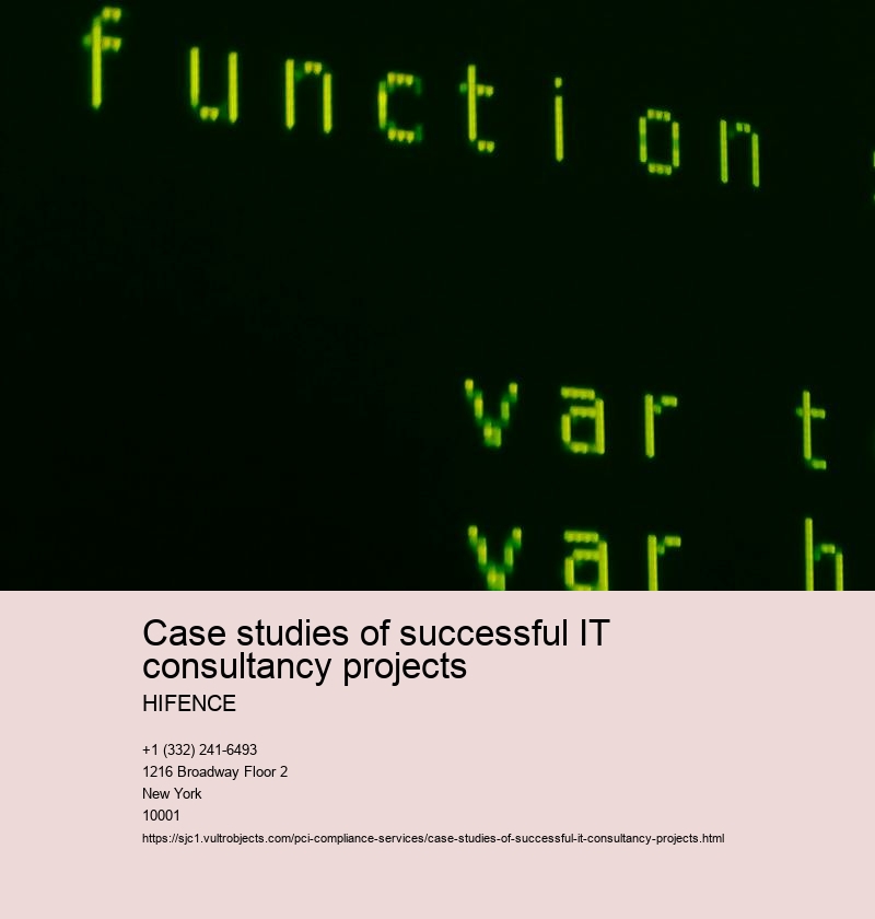 Case studies of successful IT consultancy projects