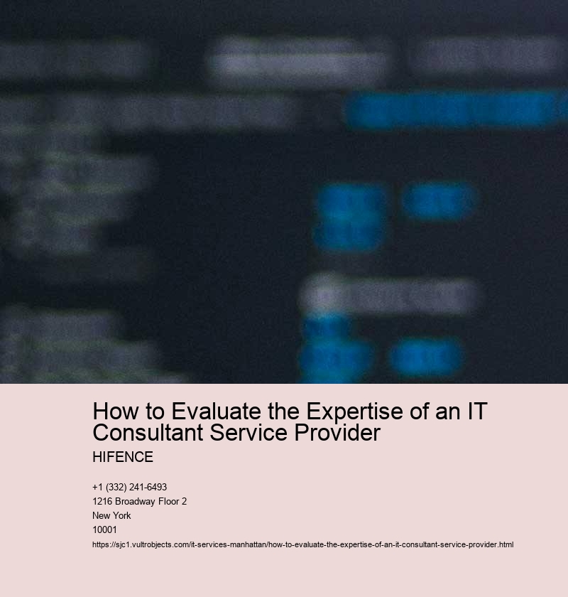 Research the consultant's background and experience