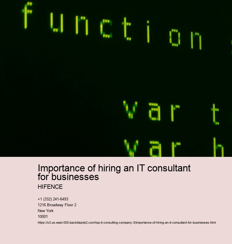 Assess current IT infrastructure