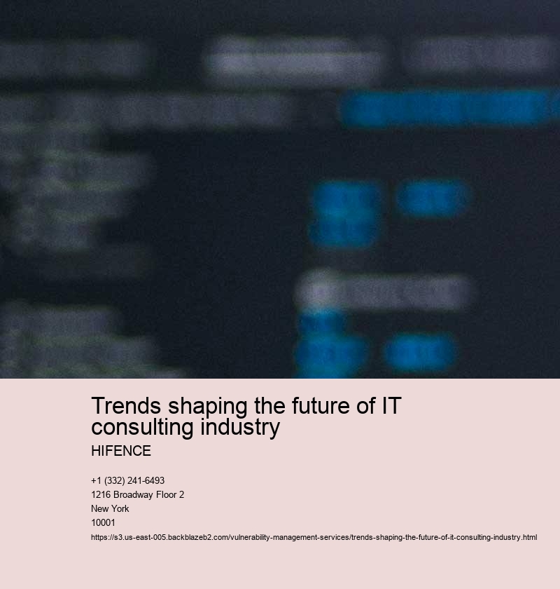 Trends shaping the future of IT consulting industry 