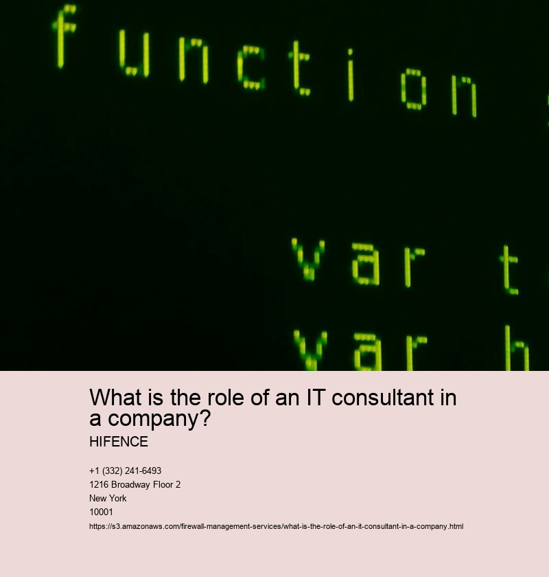 Assessing the company's current IT infrastructure and identifying areas for improvement