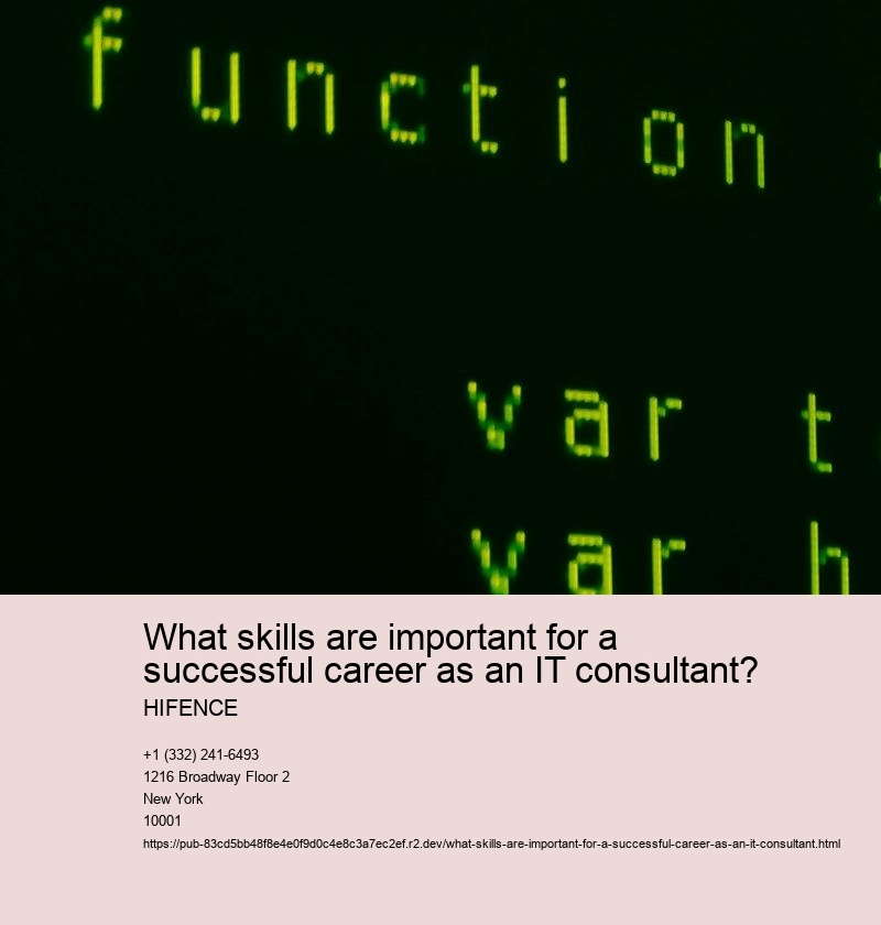 Technical expertise in IT systems and software