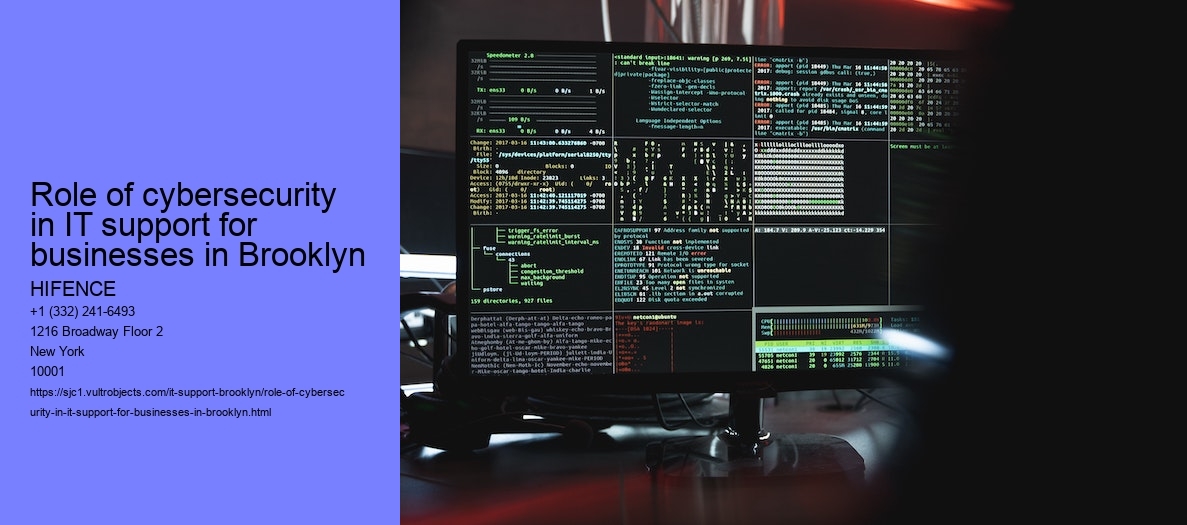 Role of cybersecurity in IT support for businesses in Brooklyn