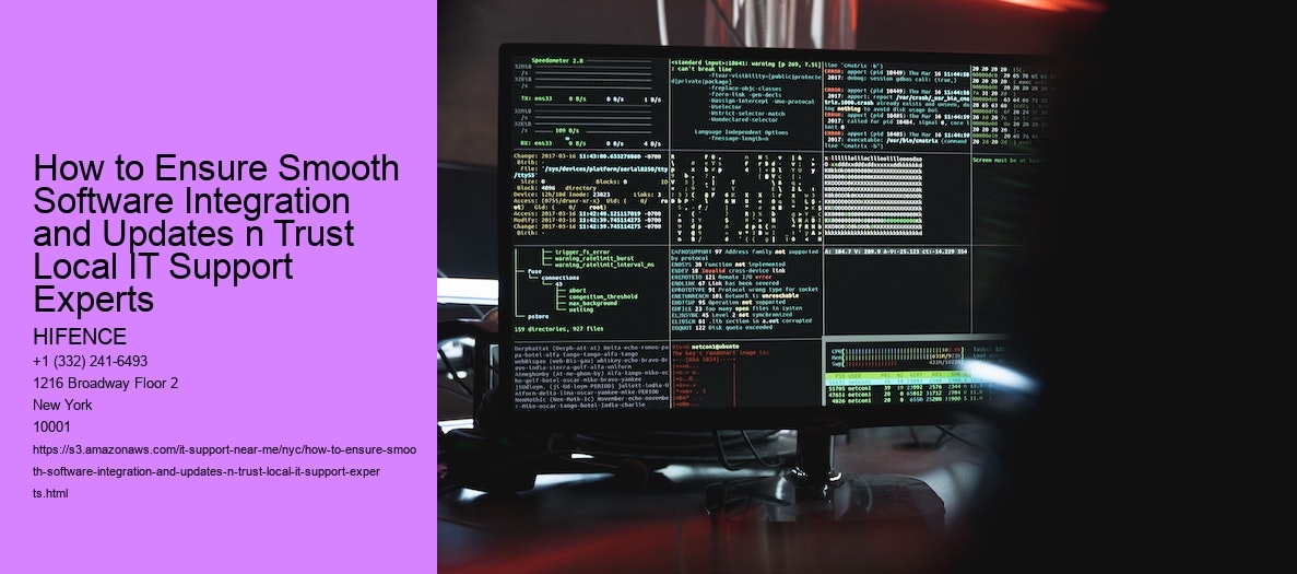How to Ensure Smooth Software Integration and Updates n Trust Local IT Support Experts 