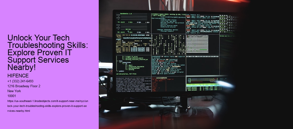 Unlock Your Tech Troubleshooting Skills: Explore Proven IT Support Services Nearby!