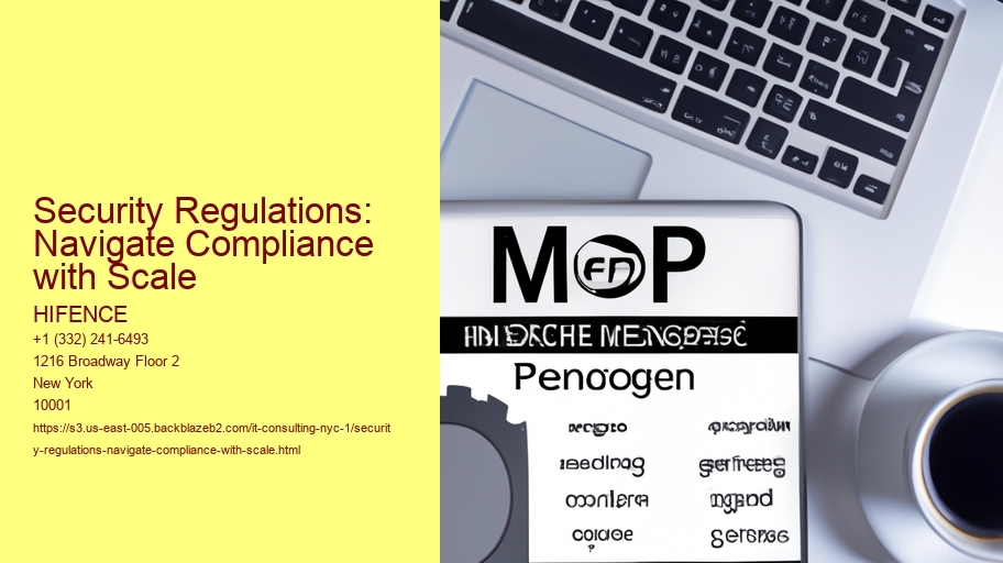 Security Regulations: Navigate Compliance with Scale