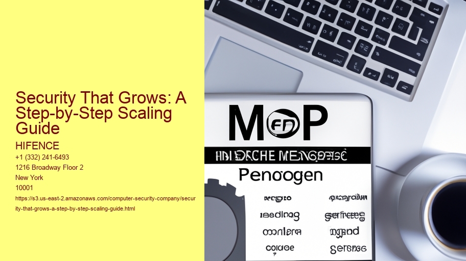 Security That Grows: A Step-by-Step Scaling Guide