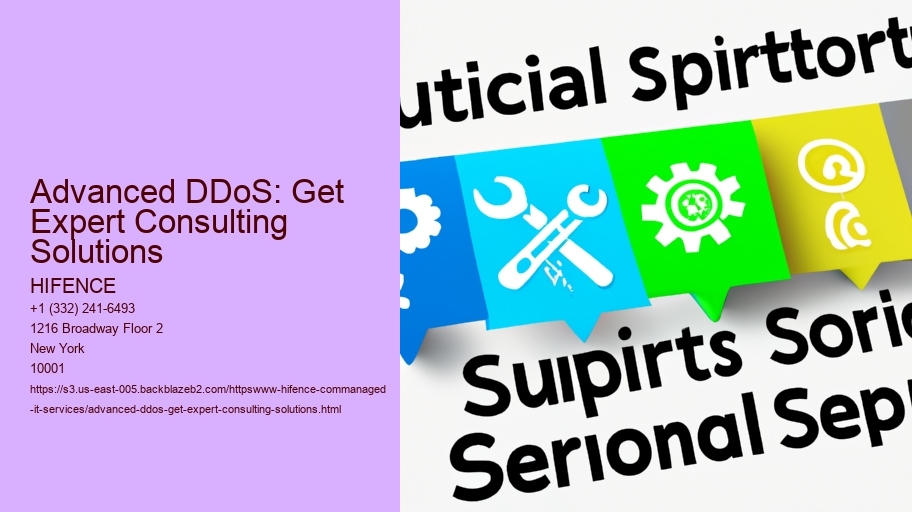 Advanced DDoS: Get Expert Consulting Solutions