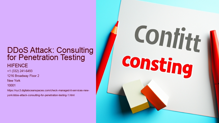 DDoS Attack: Consulting for Penetration Testing