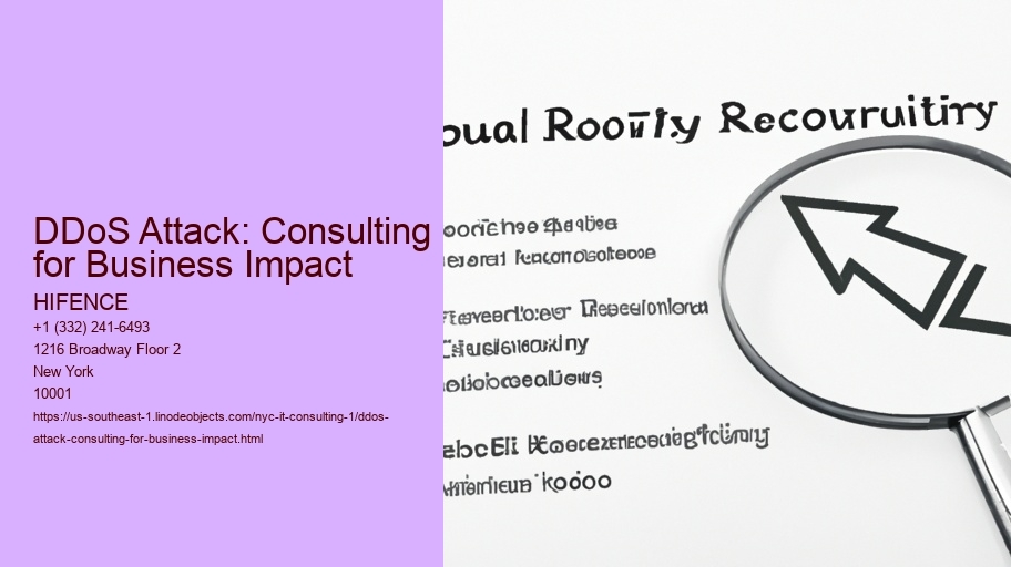 DDoS Attack: Consulting for Business Impact