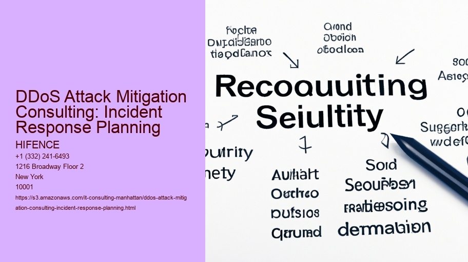 DDoS Attack Mitigation Consulting: Incident Response Planning