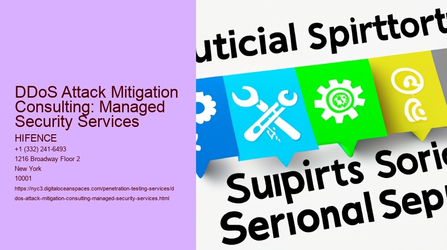 DDoS Attack Mitigation Consulting: Managed Security Services