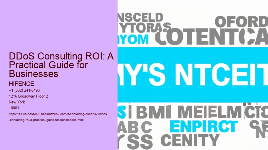 DDoS Consulting ROI: A Practical Guide for Businesses