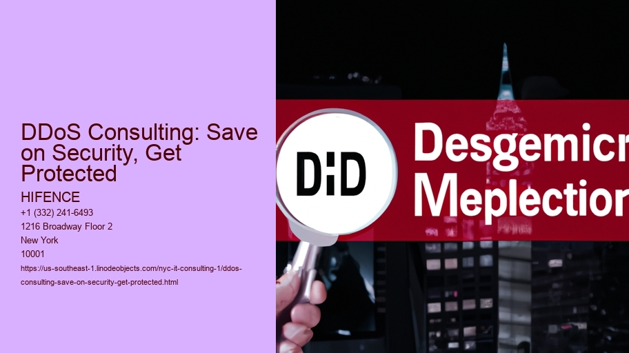 DDoS Consulting: Save on Security, Get Protected