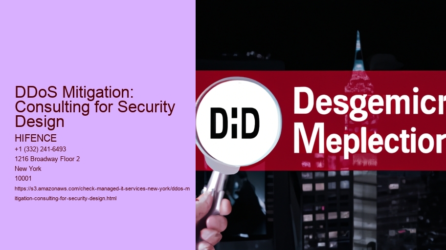 DDoS Mitigation: Consulting for Security Design