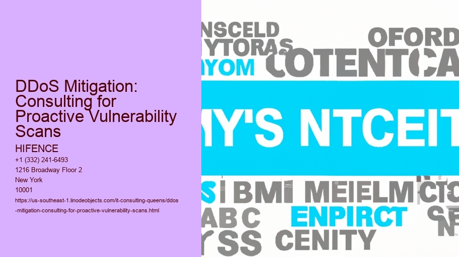 DDoS Mitigation: Consulting for Proactive Vulnerability Scans