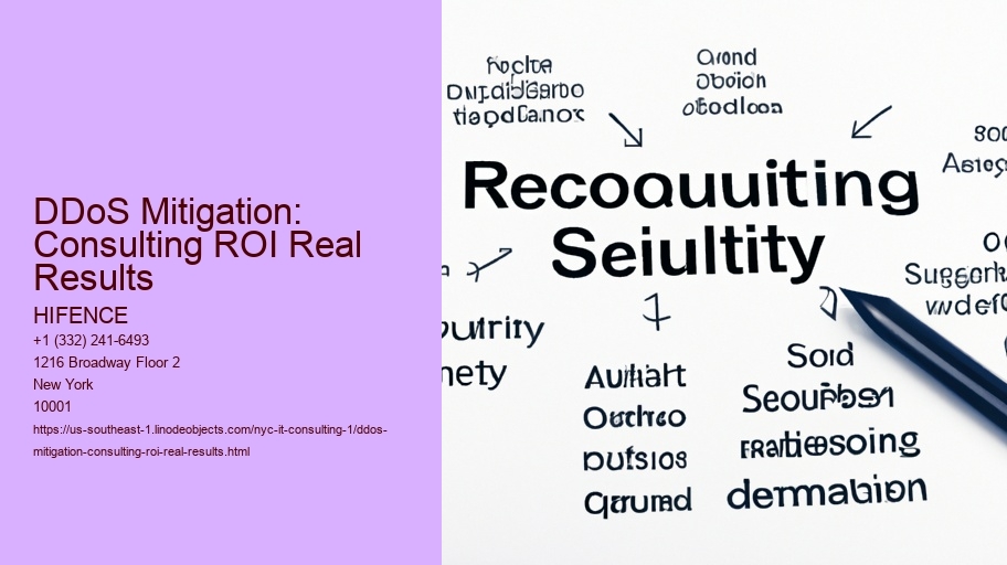DDoS Mitigation: Consulting ROI Real Results