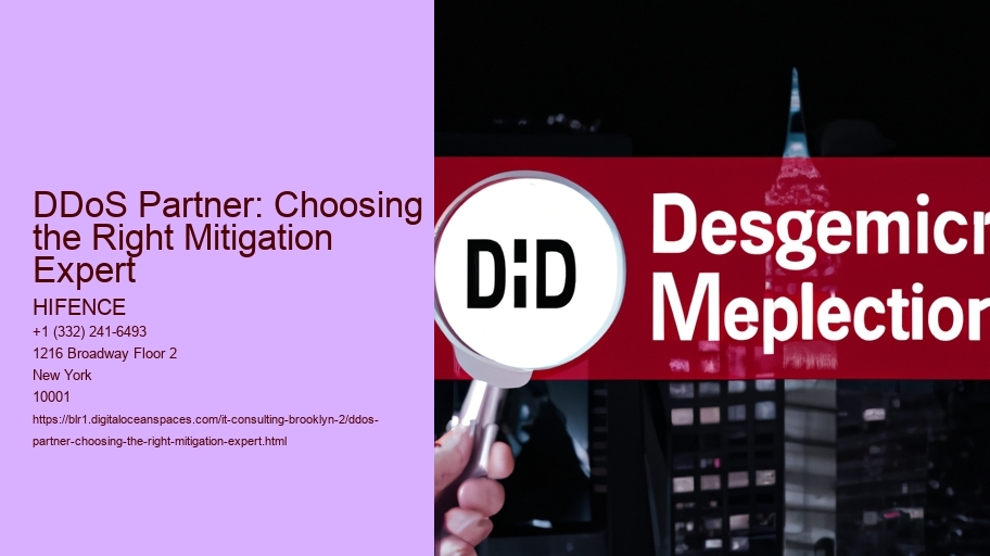 DDoS Partner: Choosing the Right Mitigation Expert
