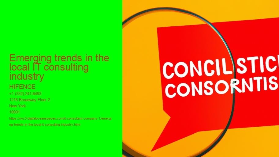 Emerging trends in the local IT consulting industry