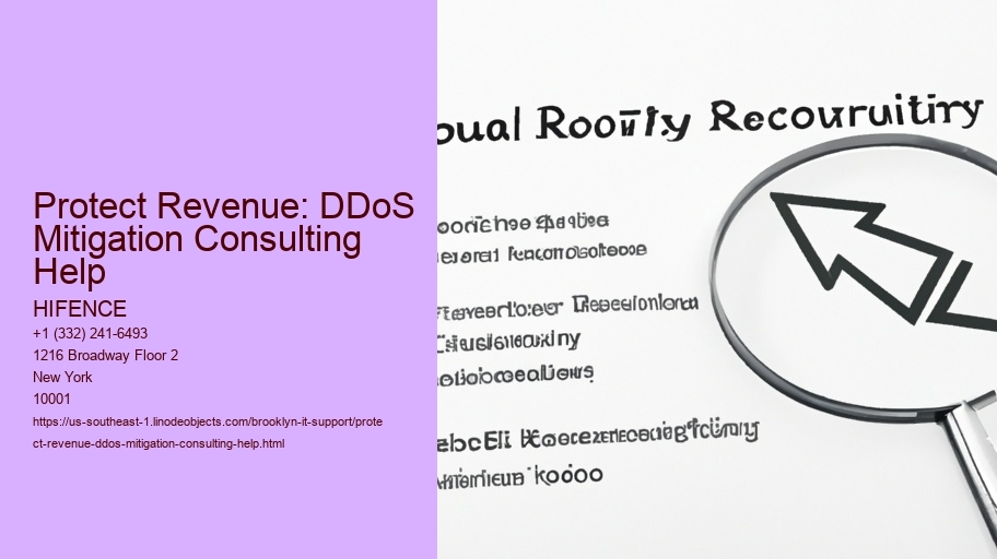 Protect Revenue: DDoS Mitigation Consulting Help