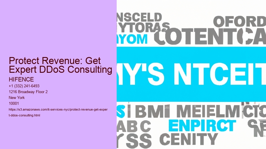 Protect Revenue: Get Expert DDoS Consulting