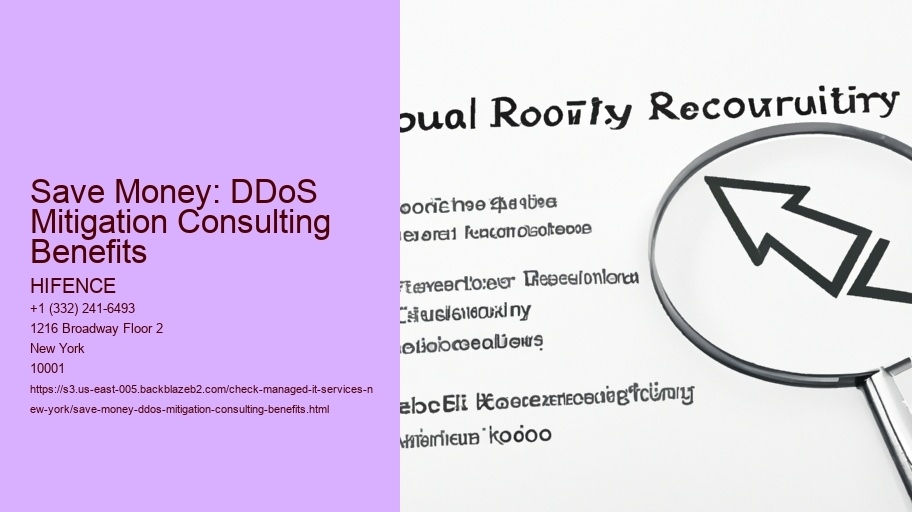 Save Money: DDoS Mitigation Consulting Benefits