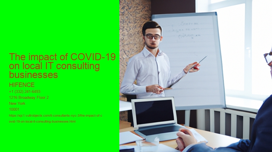 The impact of COVID-19 on local IT consulting businesses 