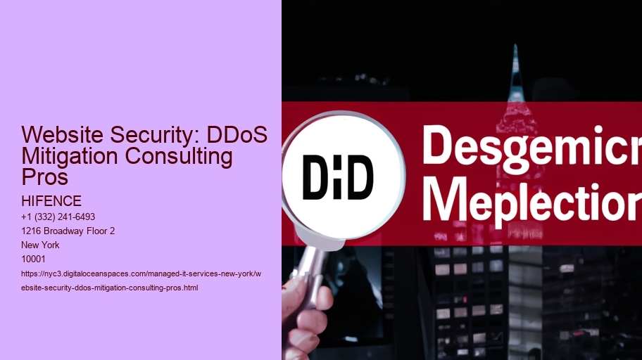 Website Security: DDoS Mitigation Consulting Pros