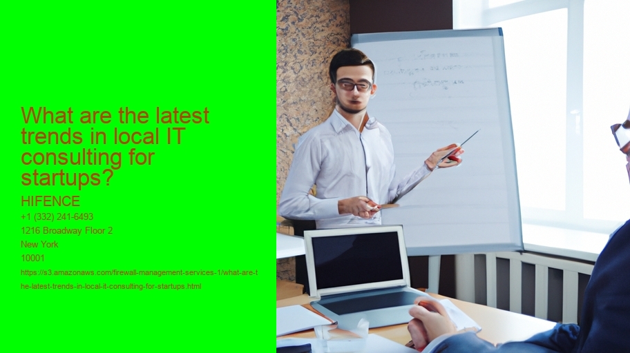 What are the latest trends in local IT consulting for startups?