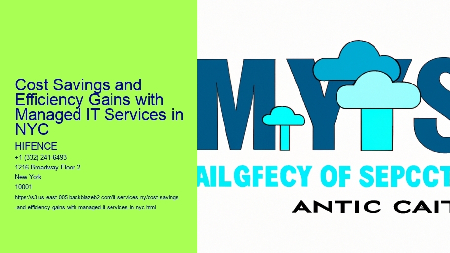 Cost Savings and Efficiency Gains with Managed IT Services in NYC