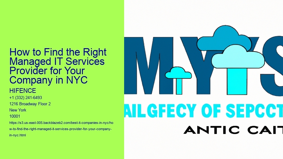 How to Find the Right Managed IT Services Provider for Your Company in NYC