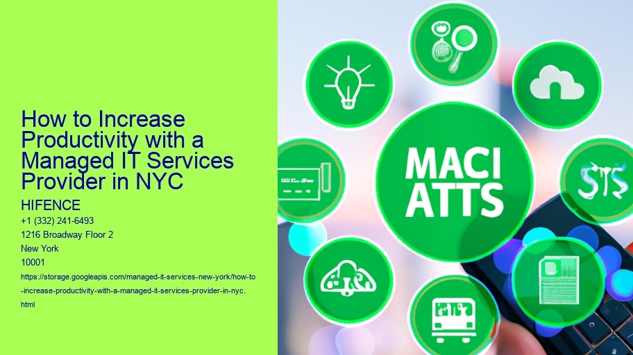 How to Increase Productivity with a Managed IT Services Provider in NYC