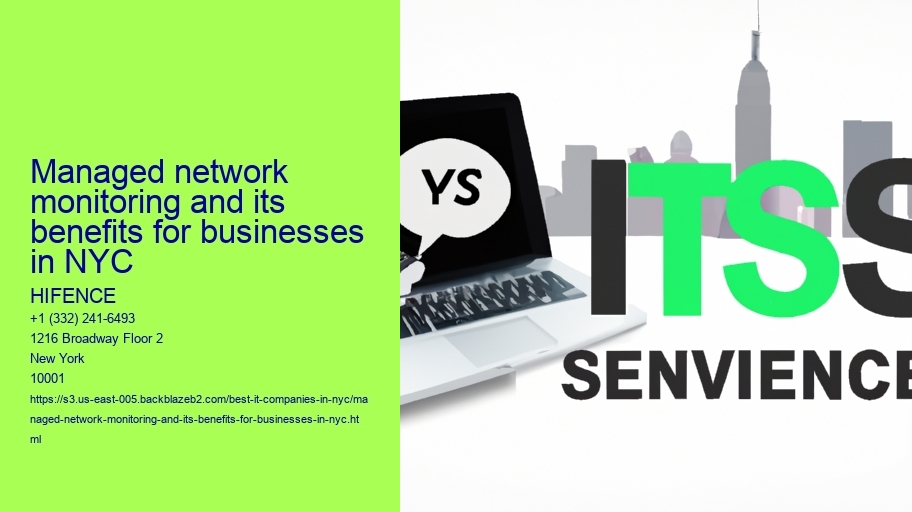 Managed network monitoring and its benefits for businesses in NYC