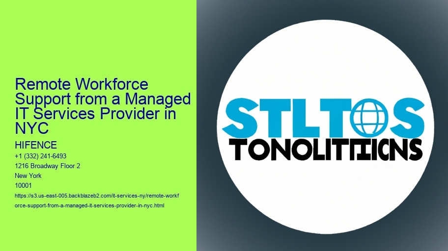 Remote Workforce Support from a Managed IT Services Provider in NYC 