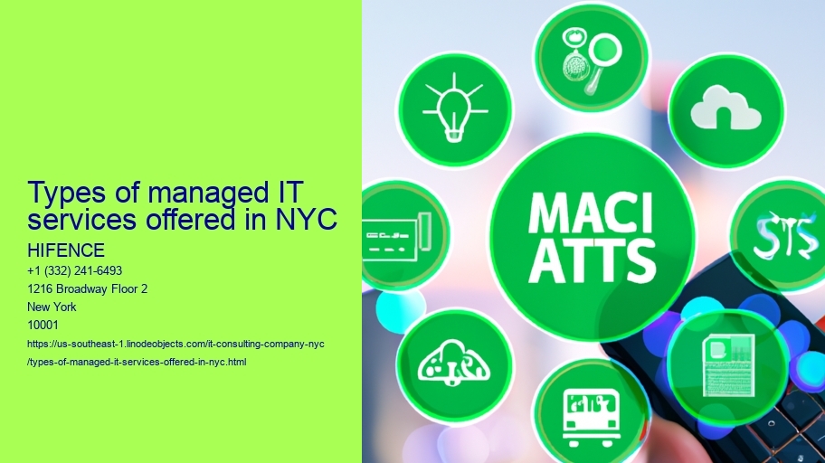 Types of managed IT services offered in NYC