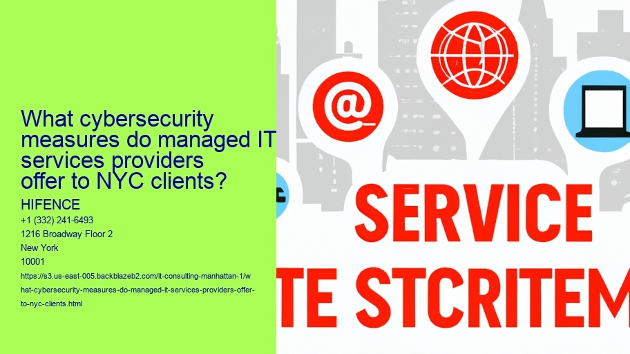 What cybersecurity measures do managed IT services providers offer to NYC clients?