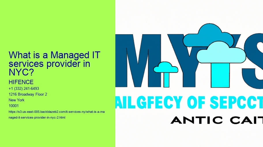 What is a Managed IT services provider in NYC?