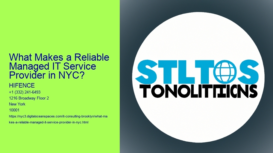 What Makes a Reliable Managed IT Service Provider in NYC?