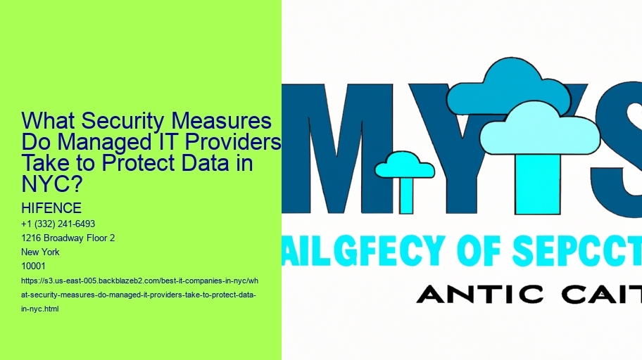 What Security Measures Do Managed IT Providers Take to Protect Data in NYC?