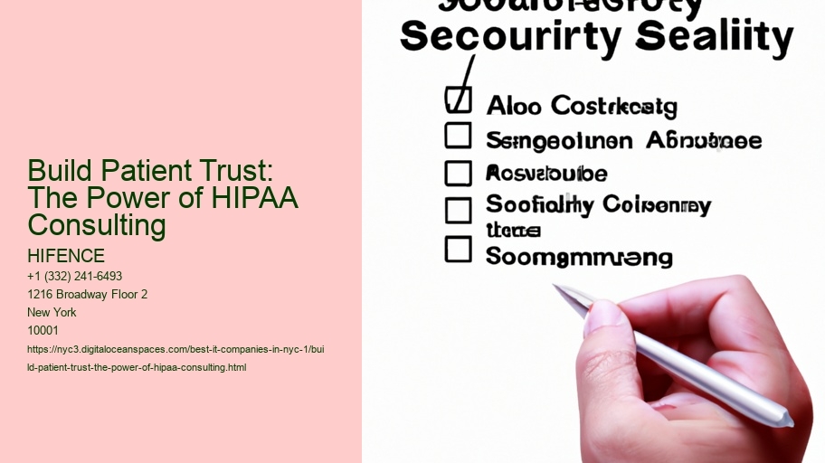 Build Patient Trust: The Power of HIPAA Consulting