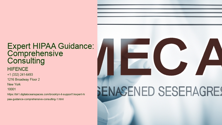 Expert HIPAA Guidance: Comprehensive Consulting