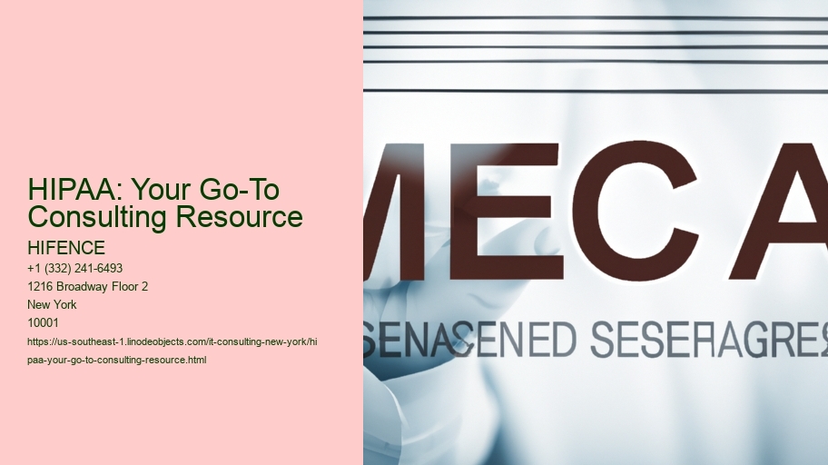 HIPAA: Your Go-To Consulting Resource