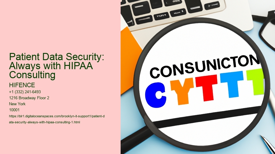 Patient Data Security: Always with HIPAA Consulting