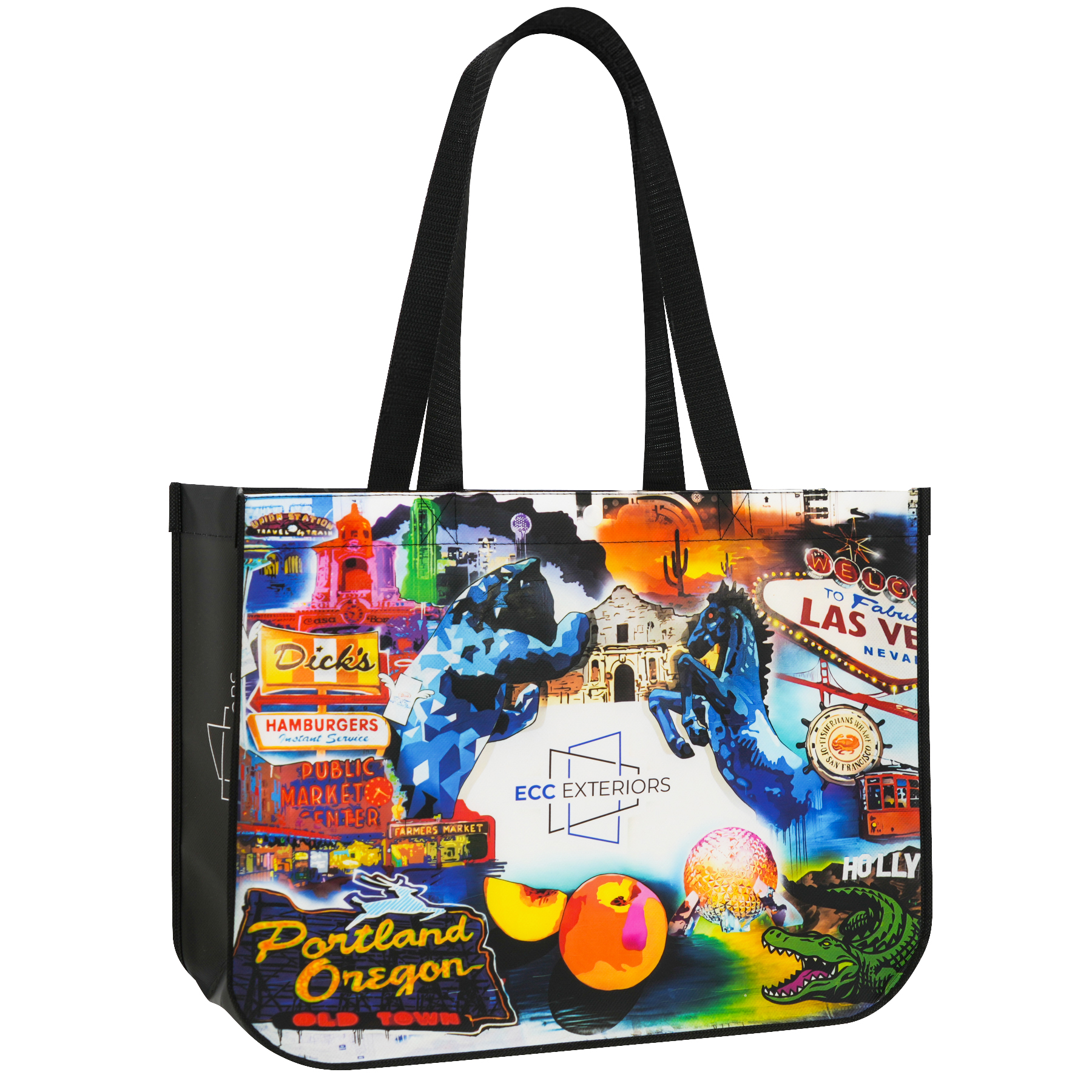 Laminated Non-Woven PP Rounded Corner Bag