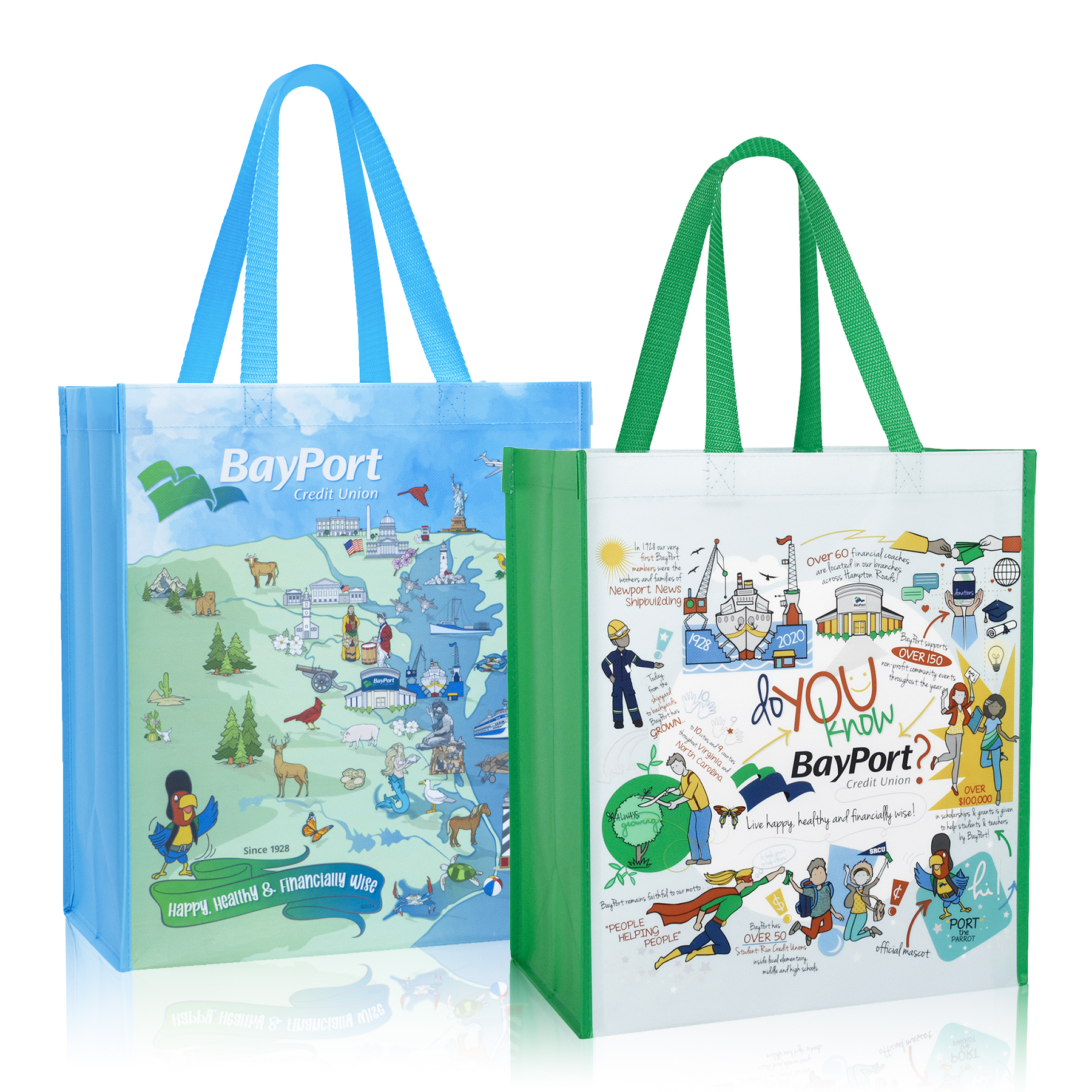 Double-Laminated Shopping Bag