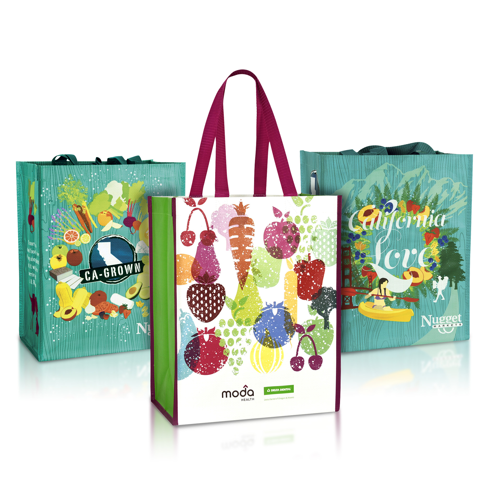 Laminated Woven Grocery Bag